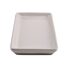Load image into Gallery viewer, Cream Stoneware Tray