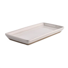 Load image into Gallery viewer, Cream Stoneware Tray