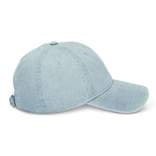 Load image into Gallery viewer, Smiley Embroidered Denim Hat