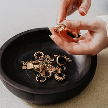 Load image into Gallery viewer, Black Decorative Wood Bowl