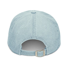 Load image into Gallery viewer, Smiley Embroidered Denim Hat