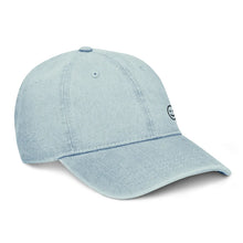 Load image into Gallery viewer, Smiley Embroidered Denim Hat