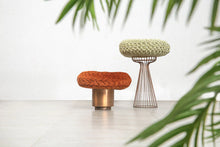 Load image into Gallery viewer, Velvet Round Cushion - Pistachio