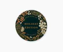 Load image into Gallery viewer, Rifle Paper Co. Holiday Tin Candle