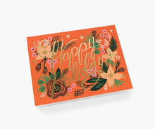 Load image into Gallery viewer, Rifle Paper Co. Poinsettia Holiday Card