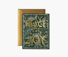Load image into Gallery viewer, Rifle Paper Co. Evergreen Peace Card