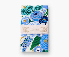 Load image into Gallery viewer, Rifle Paper Co. Garden Party Blue Tea Towel