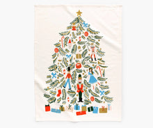 Load image into Gallery viewer, Rifle Paper Co. Christmas Tree Tea Towel