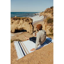 Load image into Gallery viewer, Coastal Sustainable Throw Blanket