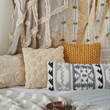 Load image into Gallery viewer, Diagonal Chindi Cushion