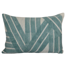 Load image into Gallery viewer, Stripe Sky Cushion - Aqua