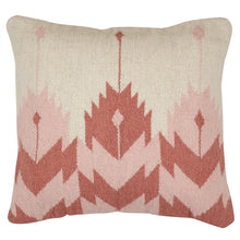 Load image into Gallery viewer, Rosette Kilim Pillow, Blush