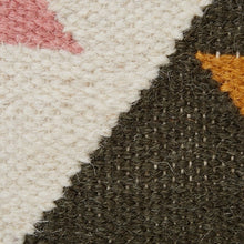 Load image into Gallery viewer, Desert Kilim Geometric Pillow, Blush