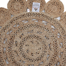 Load image into Gallery viewer, Flora Jute Rug, Natural