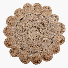 Load image into Gallery viewer, Flora Jute Rug, Natural
