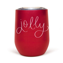 Load image into Gallery viewer, Jolly Metal Wine Tumbler