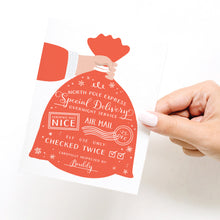 Load image into Gallery viewer, North Pole Express Special Delivery Greeting Card