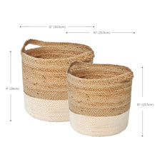 Load image into Gallery viewer, Kata Colorblock basket (Set of 2)