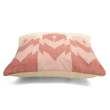 Load image into Gallery viewer, Rosette Kilim Pillow, Blush