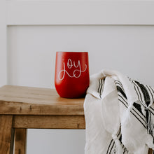 Load image into Gallery viewer, Joy Metal Wine Tumbler