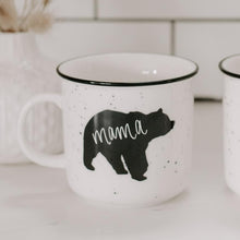 Load image into Gallery viewer, Mama Bear Rustic Campfire Coffee Mug