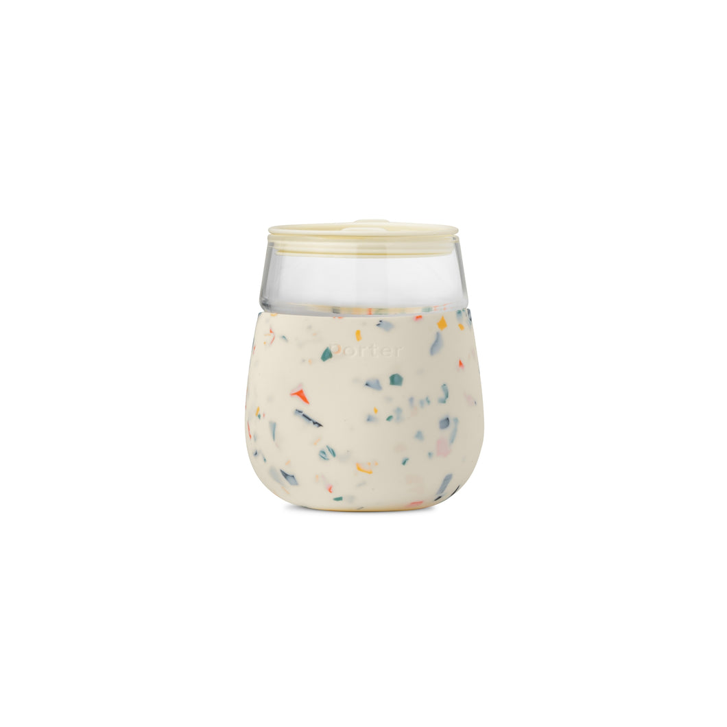 Porter Terrazzo Glass - Cream