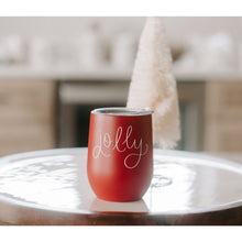 Load image into Gallery viewer, Jolly Metal Wine Tumbler