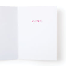 Load image into Gallery viewer, Holiday Liquor Bar Cart Greeting Card