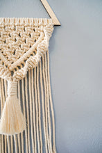 Load image into Gallery viewer, Carter Triangle Macrame Wall Hanging