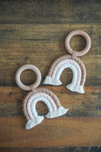 Load image into Gallery viewer, Rainbow Macrame Teether