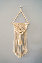 Load image into Gallery viewer, Carter Triangle Macrame Wall Hanging