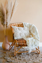 Load image into Gallery viewer, Diagonal Chindi Cushion