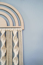 Load image into Gallery viewer, Audrey Rainbow Macrame Wall Hanging