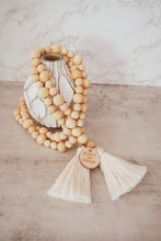 Load image into Gallery viewer, Natural Wood Bead Garland