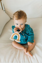 Load image into Gallery viewer, Rainbow Macrame Teether
