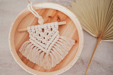 Load image into Gallery viewer, Mini Macrame Wall Hanging