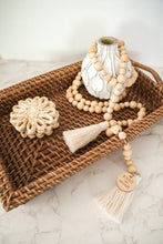 Load image into Gallery viewer, Natural Wood Bead Garland