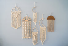 Load image into Gallery viewer, Luna Crescent Macrame Wall Hanging