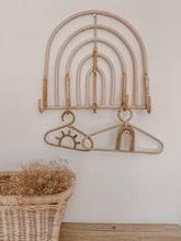 Load image into Gallery viewer, Rattan Rainbow Wallhook