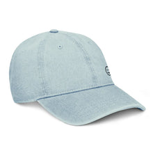 Load image into Gallery viewer, Smiley Embroidered Denim Hat
