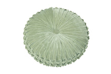 Load image into Gallery viewer, Velvet Round Cushion - Pistachio
