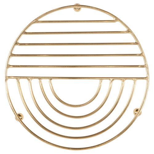 Gold Sunup Trivet