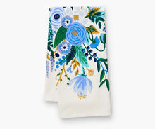 Load image into Gallery viewer, Rifle Paper Co. Garden Party Blue Tea Towel
