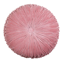 Load image into Gallery viewer, Velvet Round Cushion - Blush
