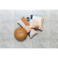 Load image into Gallery viewer, Geo Shapes Lumbar Pillow, Earth
