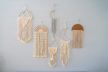 Load image into Gallery viewer, Carter Triangle Macrame Wall Hanging
