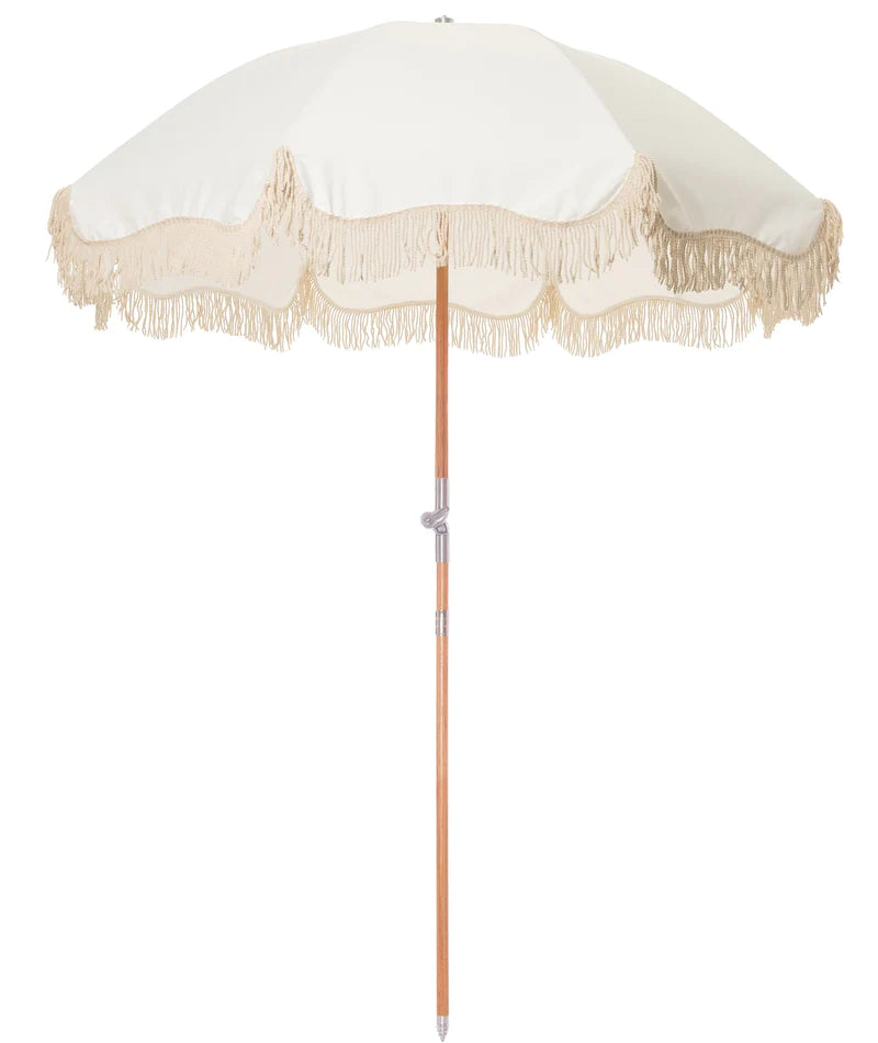 Antique White Premium Beach Umbrella