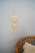 Load image into Gallery viewer, Carter Triangle Macrame Wall Hanging
